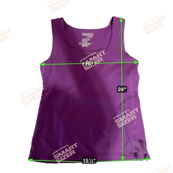 Danskin Now Vibrant Purple Tank Top - Picture 3 of 9
